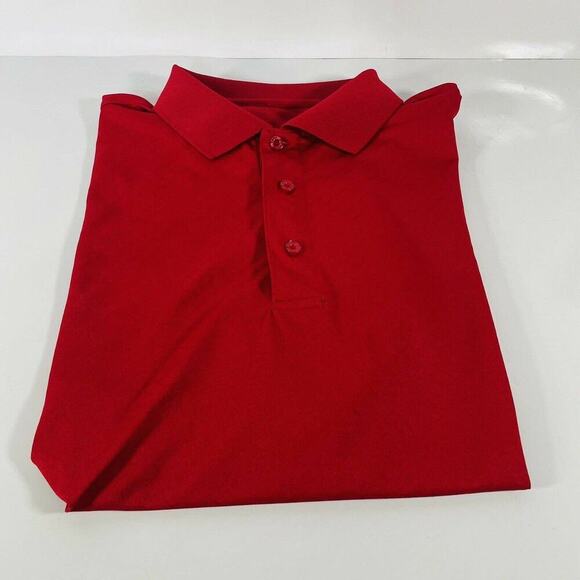Men’s Arnold Palmer Short Sleeve Golf Polo Red Size M - Picture 1 of 2